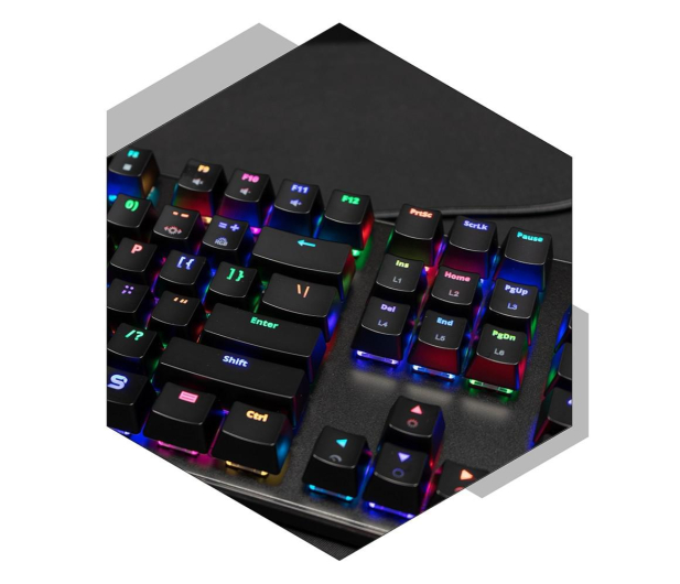 SPC Gear GK540 Magna Kailh Red RGB Pudding Edition - 526987 - zdjęcie 12